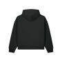 Fronter - Oversized rits hoodie in een gerecycled katoen blend - Black (XS)