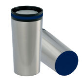 donkerblauw, zilver