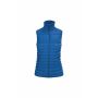 Gewatteerde dames bodywarmer royal blue S Gewatteerde dames bodywarmer royal blue S