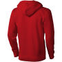 Arora 300 g/m² unisex hoodie met ritssluiting - Rood - XXS