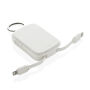 Nexo RCS sleutelhanger powerbank 2.000 mAh met geïntegreerde, wit
