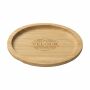 Wooosh Piccolo Bamboo Wine Glass Topper - houtbruin