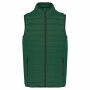 Men’s lightweight sleeveless down jacket forest green S