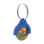 Token - winkelwagenmuntje sleutelhanger