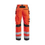 High Vis Werkbroek met ventilatie en gereedschapszakken