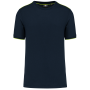 T-shirt Day To Day korte mouwen Navy / Fluorescent Yellow 3XL T-shirt Day To Day korte mouwen Navy / Fluorescent Yellow 3XL