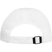 Morion GRS gerecyclede cool fit sandwich cap met 6 panelen - Wit
