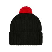 black/red