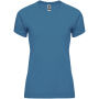 Bahrain sportshirt met korte mouwen voor dames - Moonlight Blue - S