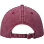 Grafton 6 panel gewassen cap - Bourgondisch Grafton 6 panel gewassen cap - Bourgondisch