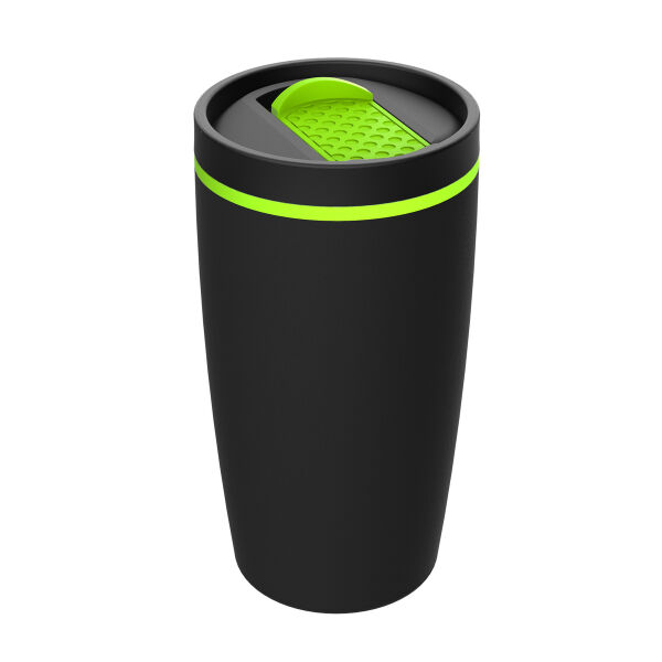 Thermo mug RETUMBLER-METZ - light green, black Thermo mug RETUMBLER-METZ - light green, black