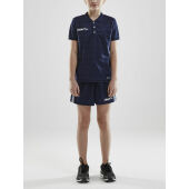 PRO CONTROL BUTTON JERSEY JR NAV/WHI 122