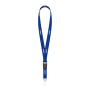 Afneembare polyester lanyard in Pantone-kleur met zeefdruk en ovale haak Afneembare polyester lanyard in Pantone-kleur met zeefdruk en ovale haak