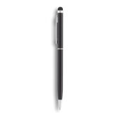 Aluminium touchscreen pen, zwart