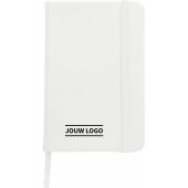 Notitieboek Dita | Gerecycled PU | A6 | Gelinieerd zwart