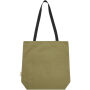 Joey veelzijdige draagtas van GRS gerecycled canvas 14 l - Olijf groen Joey veelzijdige draagtas van GRS gerecycled canvas 14 l - Olijf groen