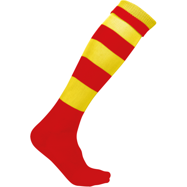 Hoop sports socks Sporty Red / Sporty Yellow 27/30 EU Hoop sports socks Sporty Red / Sporty Yellow 27/30 EU