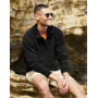 Classic Zip Neck Sweat - Black - S