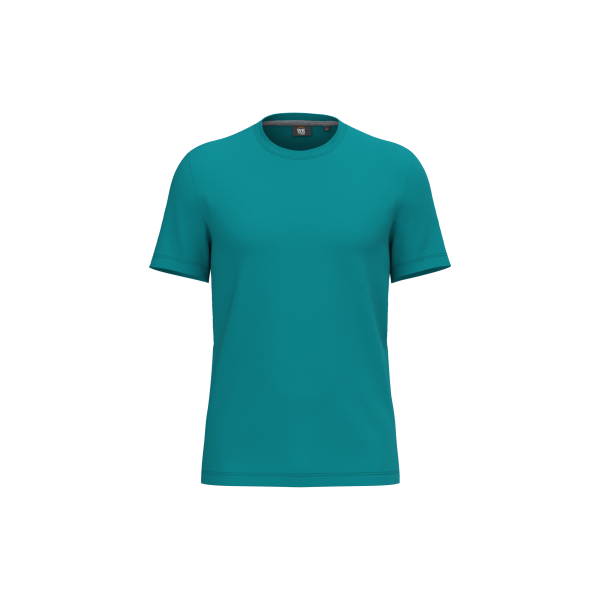 T-shirt à traitement antibactérien homme Teal Blue L T-shirt à traitement antibactérien homme Teal Blue L