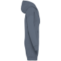 Ecologische sweaterjurk met capuchon Mineral Grey XS Ecologische sweaterjurk met capuchon Mineral Grey XS