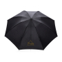 SP AWARE™ 23' opvouwbare omkeerbare auto open/close paraplu, zwart