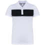 Kinderpolo korte mouwen White / Black 4/6 jaar