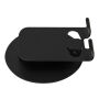 Inklapbare DESK MASTER telefoonhouder zwart