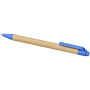 Berk recycled carton and corn plastic ballpoint pen (black ink) - Blue