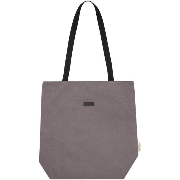 Joey GRS recycled canvas versatile tote bag 14L - Grey
