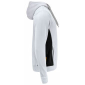 5400 Sweatshirt hoodie wit/zwart xs