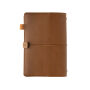Daily Notes Binder 3-in-1 hervulbaar PU notitieboek, bruin