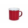 Emaille mok 350ml - Rood