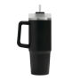 DRINK DELUXE - Vacuüm drinkbeker zwart DRINK DELUXE - Vacuüm drinkbeker zwart