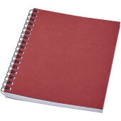 Desk-Mate® A6 kleuren spiraal notitieboek - Rood