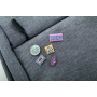 Read - metalen badge