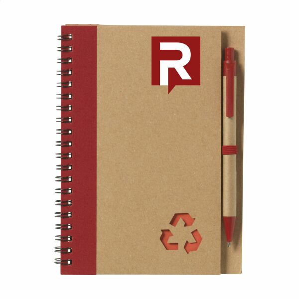 RecycleNote-L Notizbuch - rot RecycleNote-L Notizbuch - rot