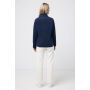 IQONIQ Talung gerecycled polyester fleece jas met rits, donkerblauw (L)