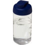H2O Active® Bop 500 ml sportfles met flipcapdeksel - Transparent/Blauw