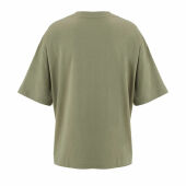 BOXY WOMEN - BOXY OVERSIZE T-SHIRT DAMES - XS - Khaki