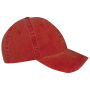 Ecologische en verwassen pet uniseks Washed Paprika One Size