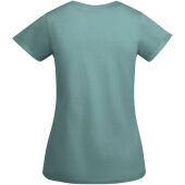 Breda kortärmad T-shirt för dam - Dusty Blue - 3XL