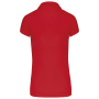 Damessportpolo Sporty Red XXL