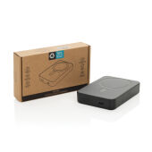 Amporia RCS rplastic magnetische 10.000 mAh powerbank, zwart