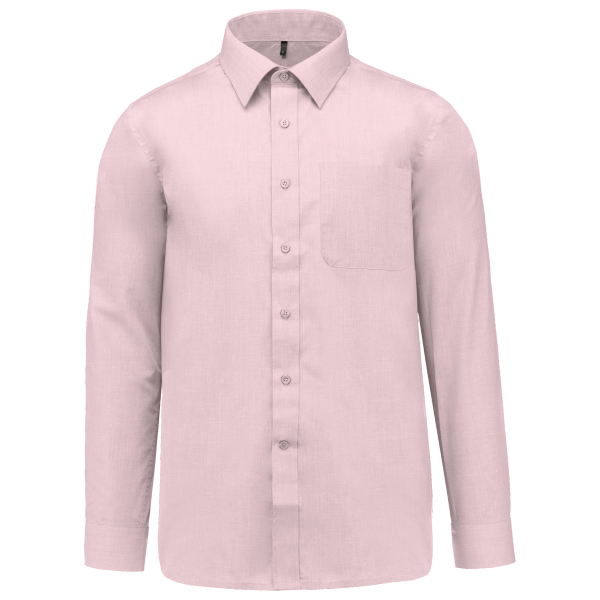 Men's easy-care polycotton poplin shirt