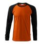 T-shirt unisex Street LS orange 3XL