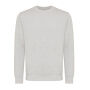 Iqoniq Etosha lichtgewicht gerecycled katoen sweater, ongeverfd lichtgrijs (XL)
