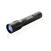 3W CREE zaklamp groot, zwart
