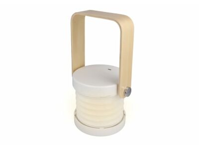 Coollux multifunctionele LED-lamp met bamboe handvat