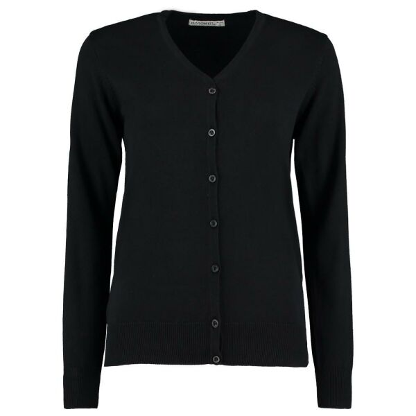 Ladies Arundel Cotton Acrylic V Neck Cardigan