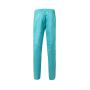 ELASTICATED WAISTBAND TROUSERS, LIGHT TURQUOISE, XL, VELILLA